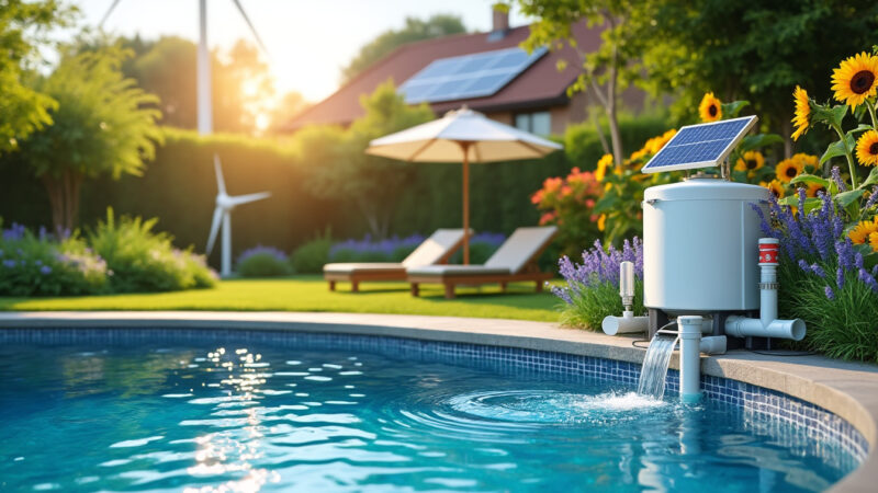Comment recycler l’eau de sa piscine pour l’arrosage et réduire sa consommation ?