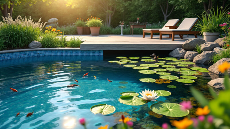 Comment transformer une piscine classique en bassin écologique ?