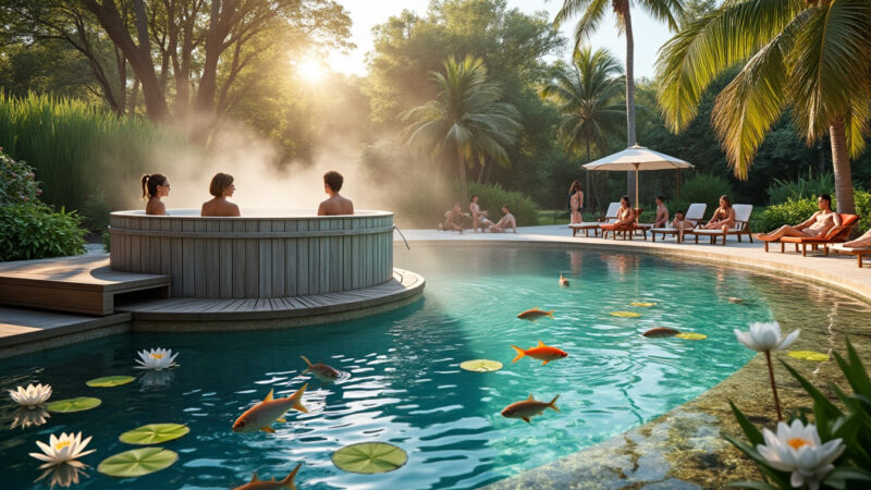 Les alternatives aux piscines traditionnelles : bain nordique, bassin biologique et lagune