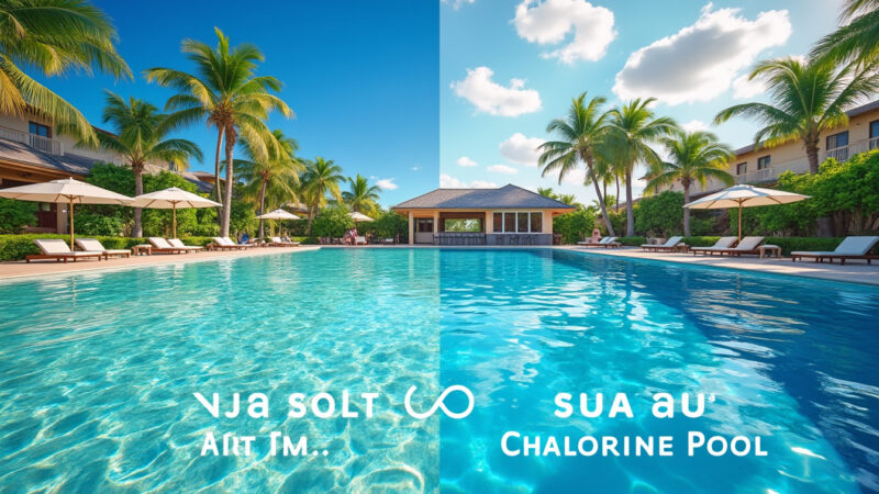 Les effets du sel de mer sur une piscine : une alternative au chlore vraiment efficace ?
