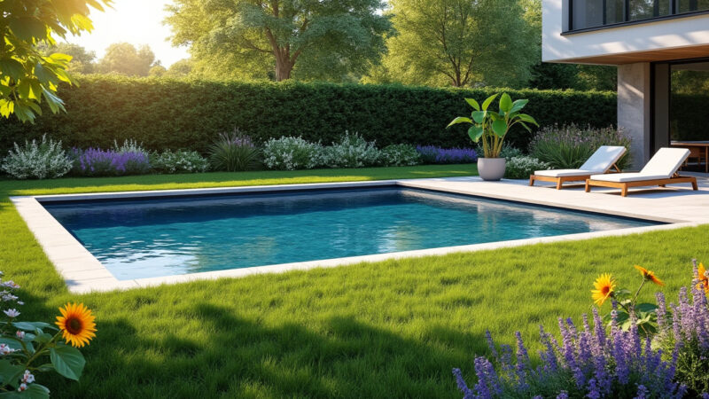 Peut-on créer une piscine invisible dans son jardin ? L’innovation des fonds mobiles