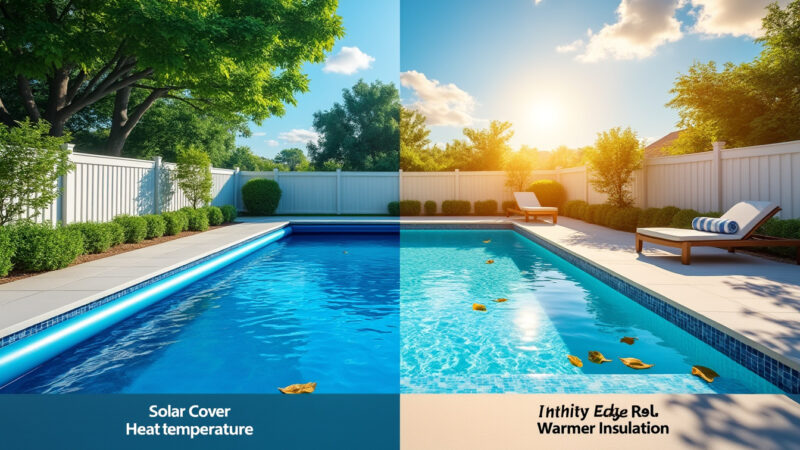 Pourquoi certaines piscines restent chaudes plus longtemps sans chauffage ?