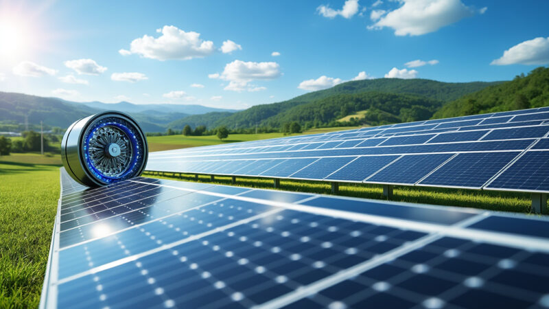 Stockage d’énergie solaire : les alternatives aux batteries classiques
