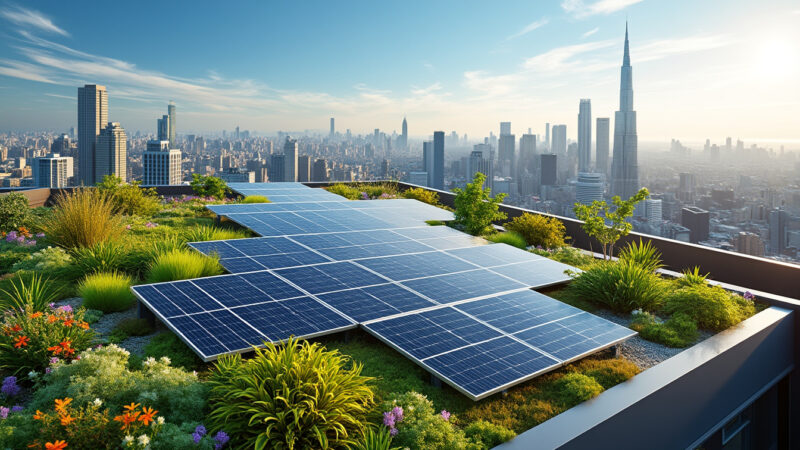 Un toit végétalisé et photovoltaïque à la fois : est-ce vraiment possible ?