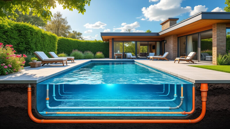 Utiliser la géothermie pour chauffer une piscine toute l’année sans surcoût