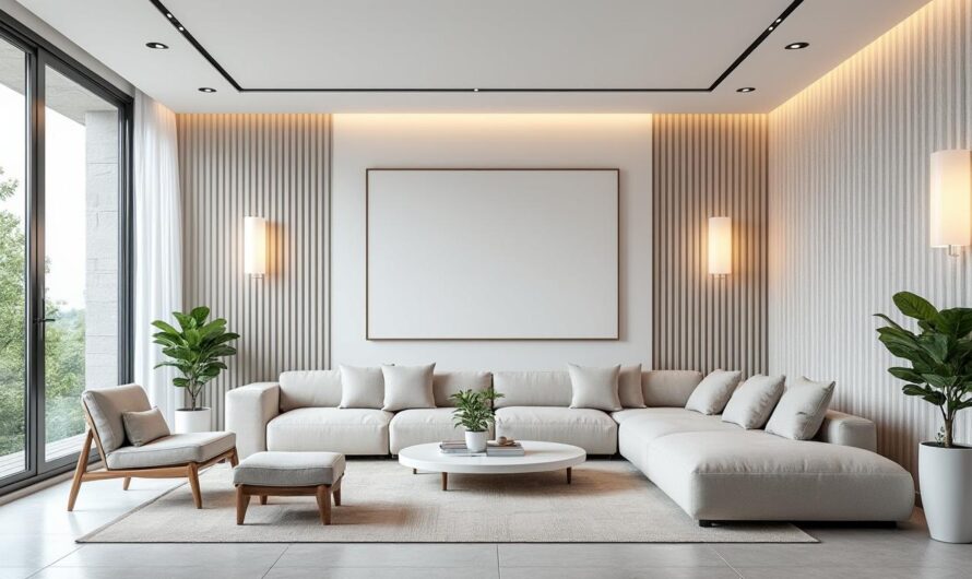 Comment décorer un plafond bas pour agrandir visuellement la pièce