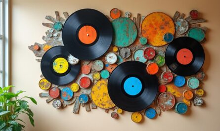 découvrez des idées créatives de décoration murale originale en utilisant des objets recyclés. apportez une touche écologique et unique à votre intérieur grâce au recyclage et l’upcycling déco !