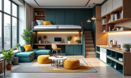 découvrez des idées déco modernes et pratiques pour aménager votre studio étudiant avec style et fonctionnalité.