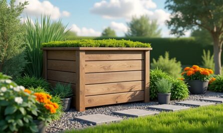 découvrez comment intégrer un composteur discret dans votre jardin pour recycler vos déchets organiques tout en préservant l'esthétique de votre espace extérieur.