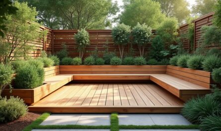 découvrez comment aménager vos espaces extérieurs de manière durable en utilisant des bois locaux, alliant écologie et esthétique naturelle.